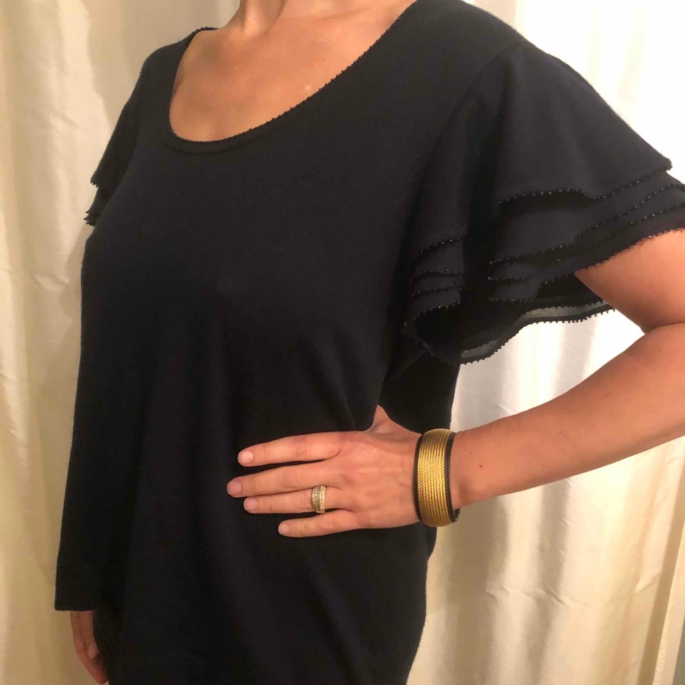 Escada flamenco blouse